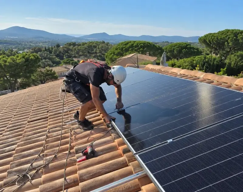 Installateur panneaux solaires La Grand-Combe — pose photovoltaïque sur toiture